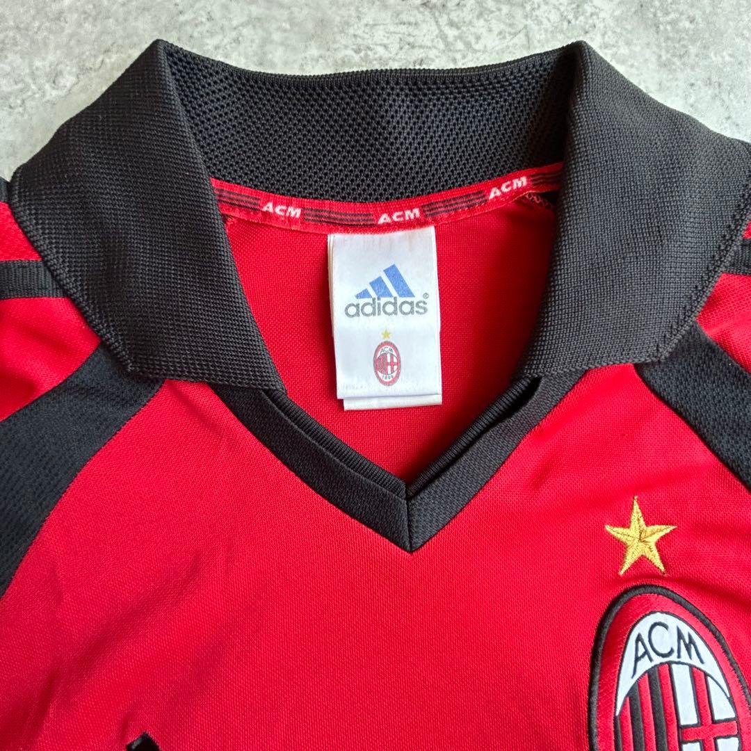 ACミランadidas アディダス　サードモデル　01/02 万国旗タグ