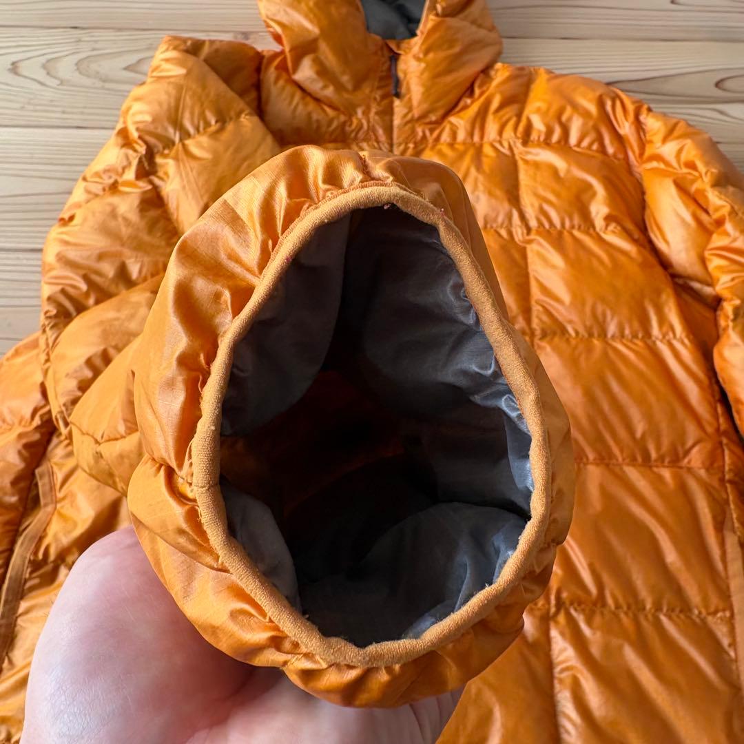 専用 mont-bell U.L.インナーダウンパーカ メンズM オレンジ