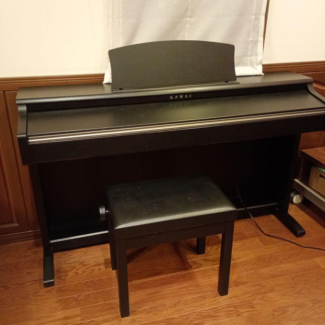 【取りに来れる方限定】 KAWAI 電子ピアノ 黒 椅子付き