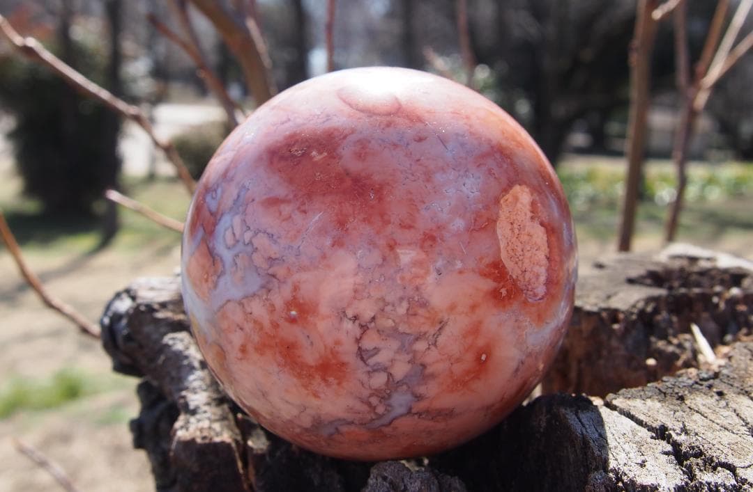 ピンクアゲートスフィア