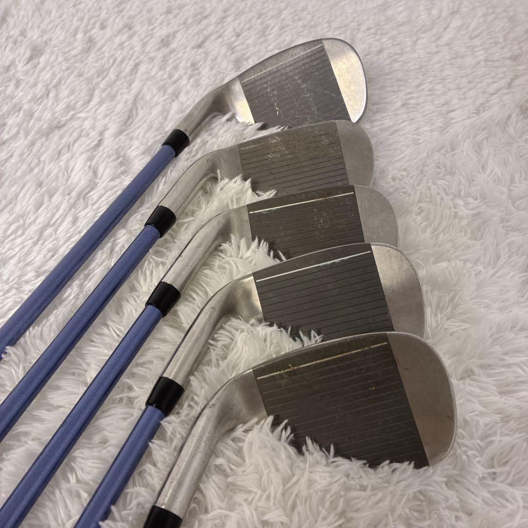 初心者に最適‼︎ Fitway レディースゴルフクラブ8本セット 右L カバー付き