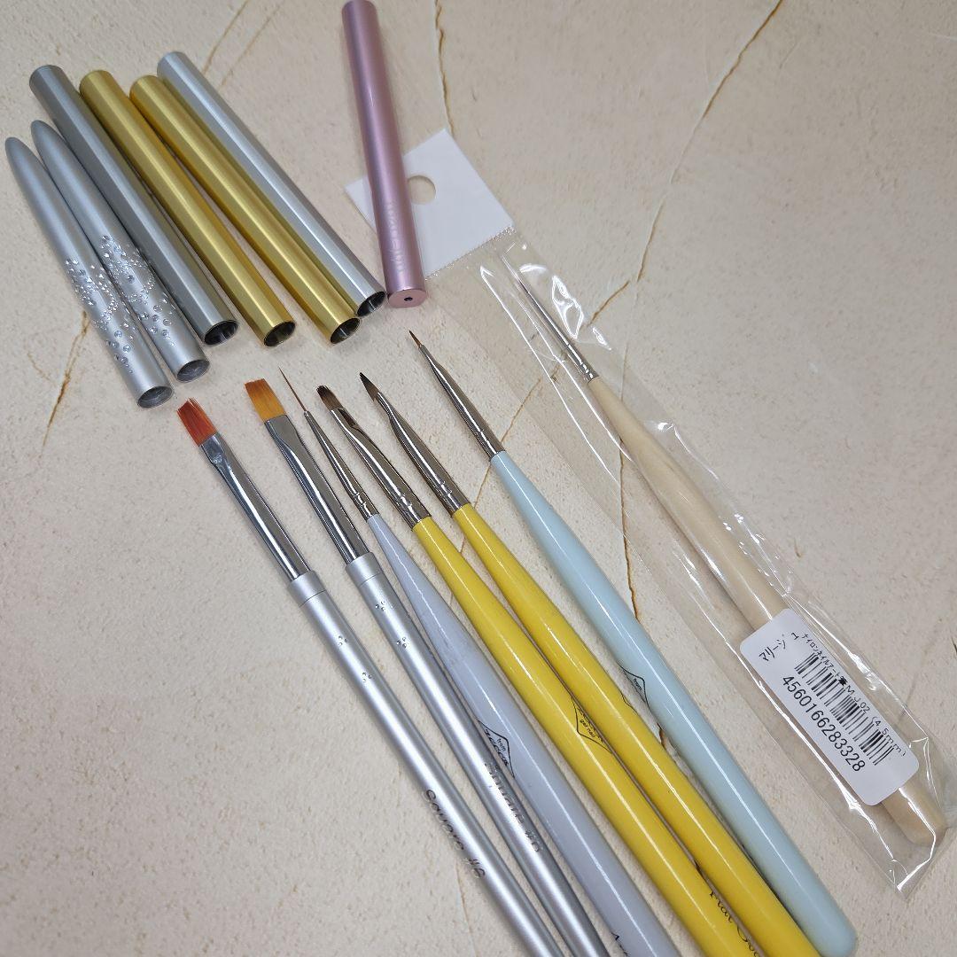 M*a様 ネイリスト練習用、実践用具バック付き39点セット