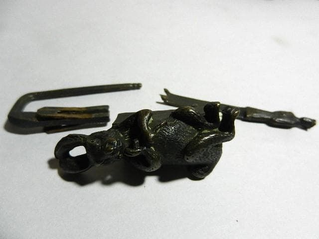 中国骨董動物南京錠１２体（希少な十二支揃）