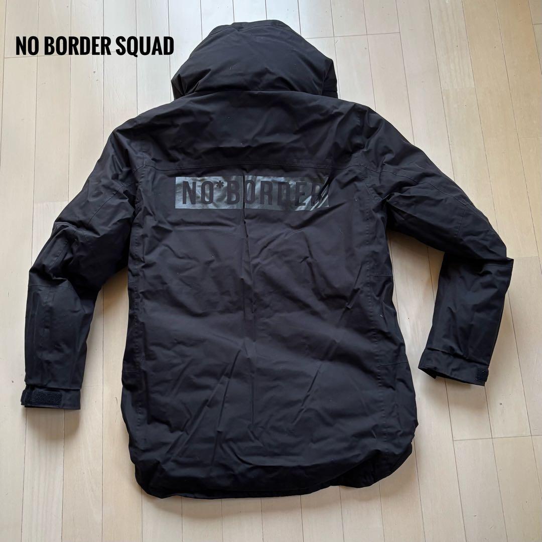 ウェア NO BORDER SQUAD WIND STOPPER SIZE L