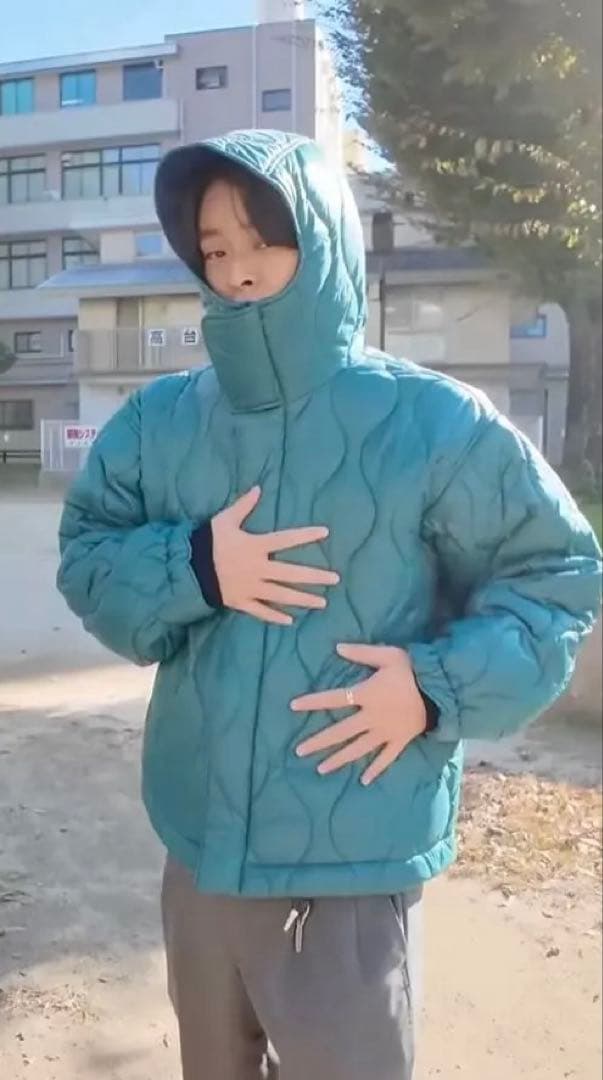 ポーカーズアツム着用 a machine ダウン キルティング サイズ1