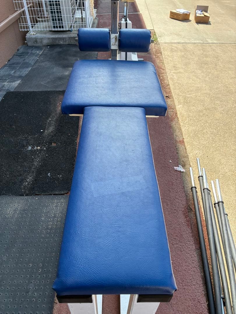 【中古】NISHI ローイングベンチ 背筋トレーニング用