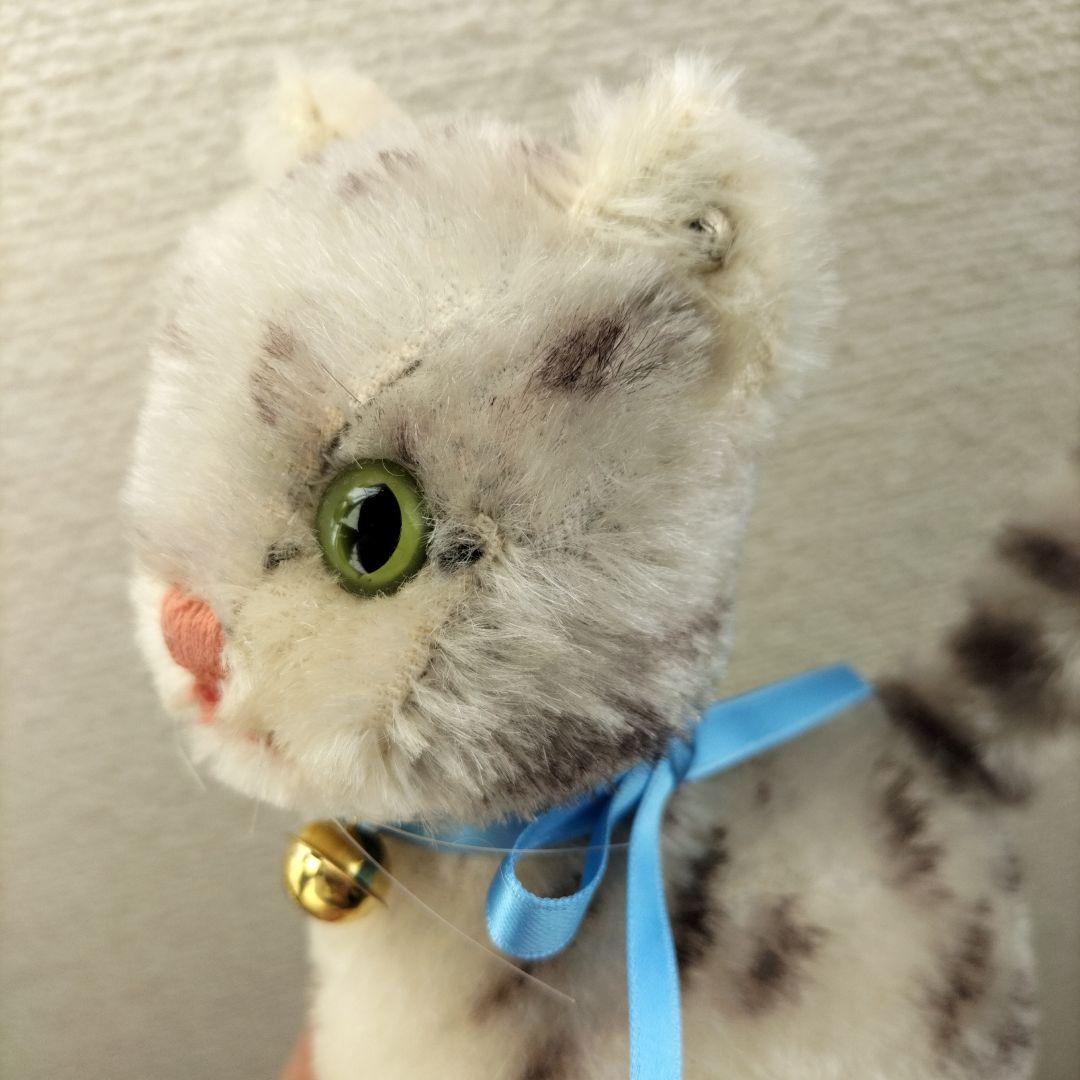 ビンテージ　シュタイフ　Lizzy　キャット　猫