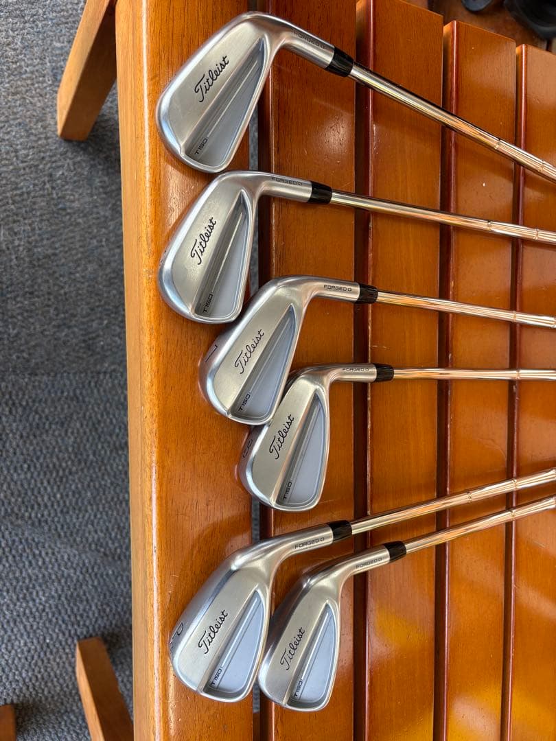 Titleist T150(2025)アイアン5-P、AMTシルバー、イオミック