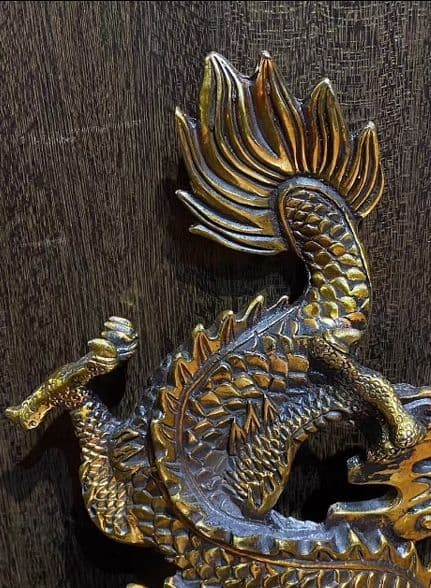 銅器 仏教 龍 古美術 コレクション品 銅製 工芸品 彫刻装飾品置物