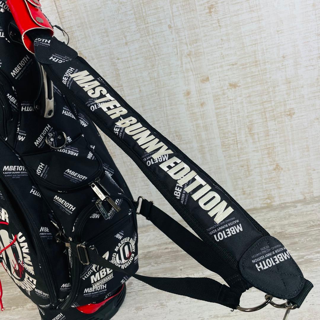 【限定品】マスターバニーエディション10周年記念　総柄キャディバッグ　9.5型