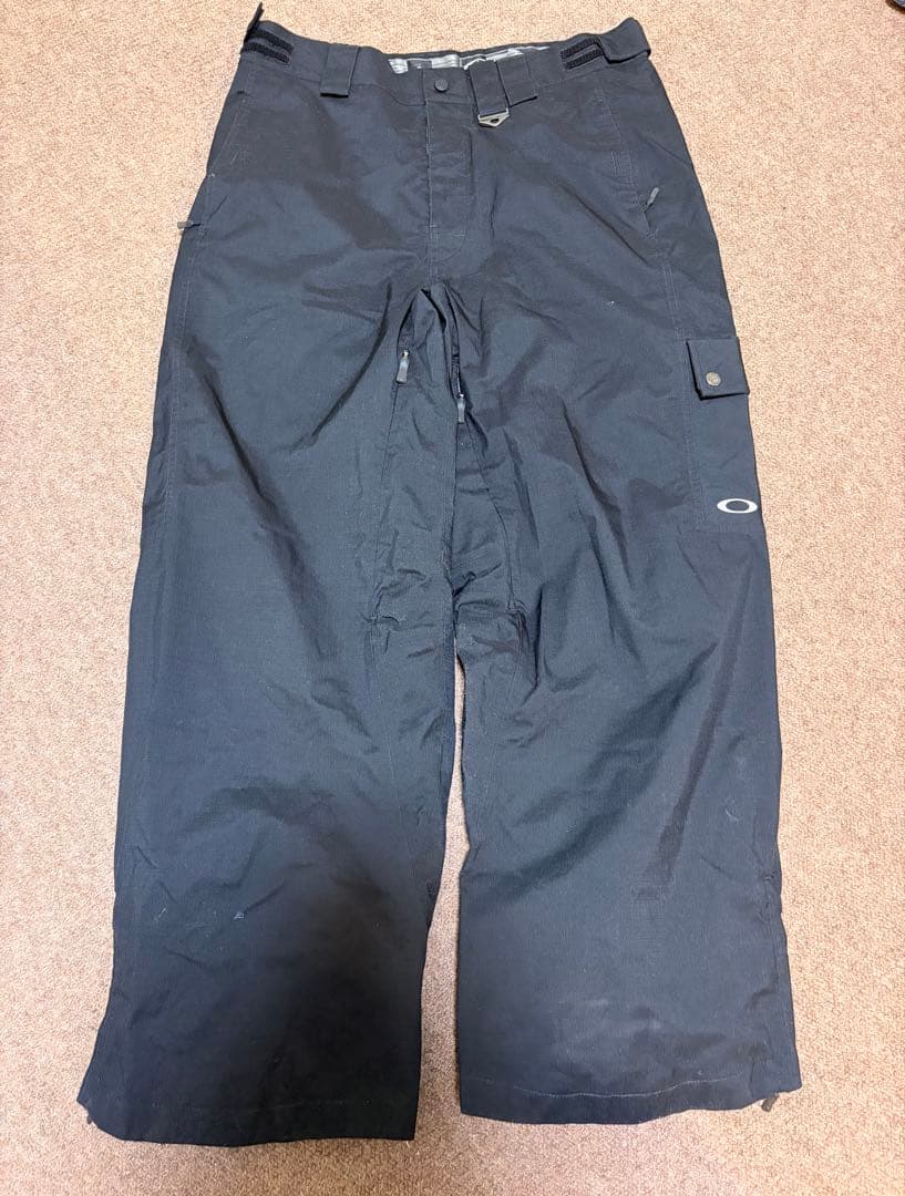 Oakley スキーウェア 黒/グレー 迷彩柄