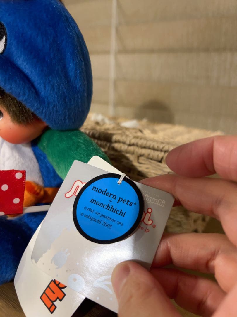 【新品】modernpets コラボ Monchhichi ビリードルフィン