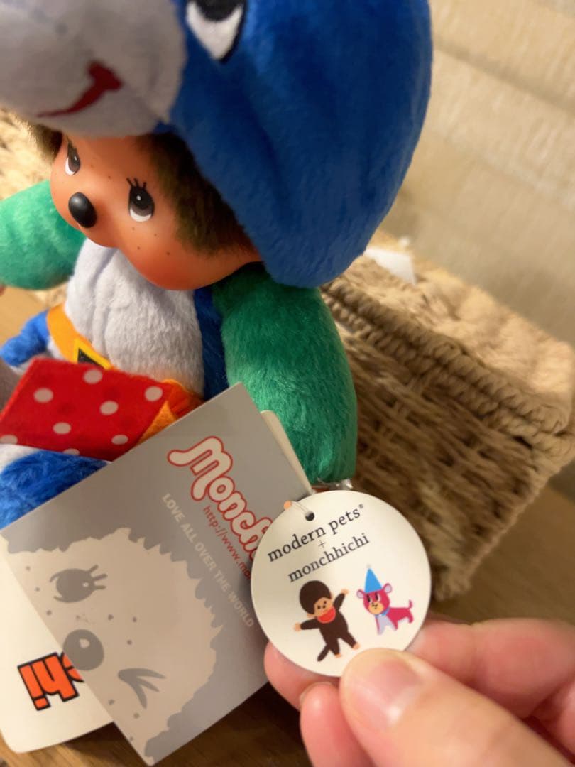 【新品】modernpets コラボ Monchhichi ビリードルフィン