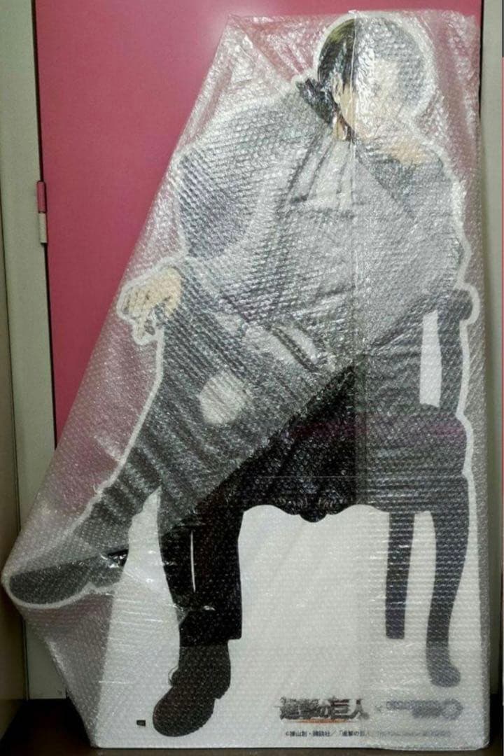 進撃の巨人　キャラウム　コラボカフェ　受注生産　等身パネル　リヴァイ