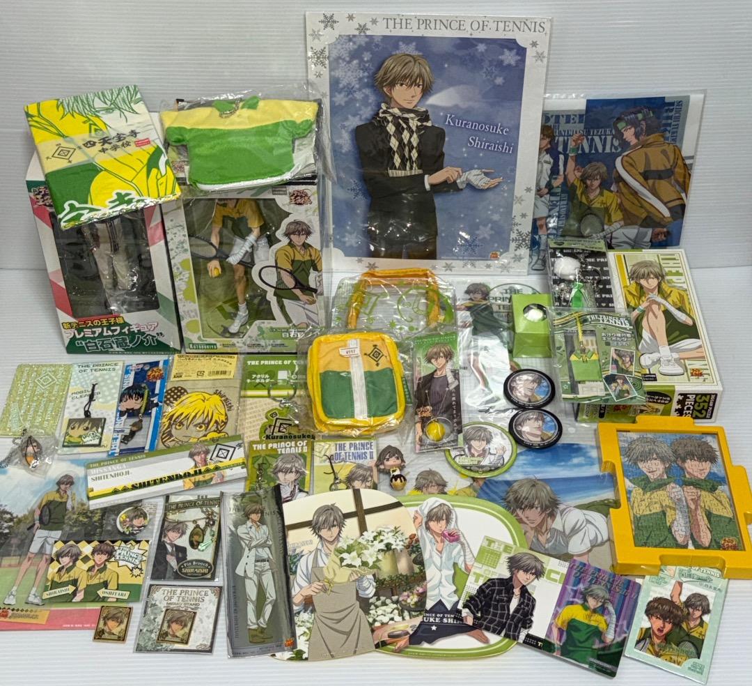 テニスの王子様 白石蔵ノ介 四天宝寺 テニプリ フィギュア 缶バッジ ステッカー