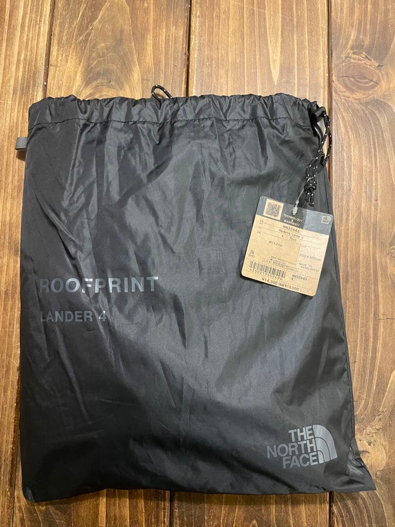 ノースフェイス　ランダー4 純正　ルーフプリント