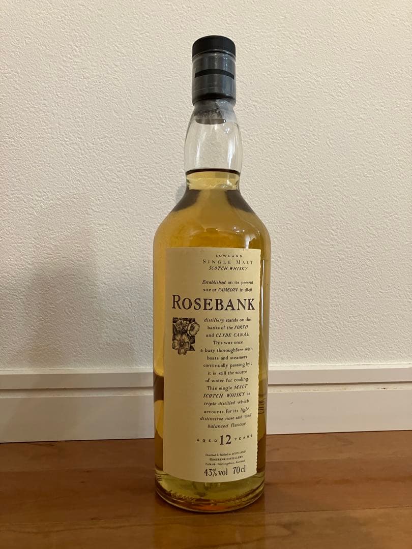 閉鎖蒸留所 ローズバンク12年 美品