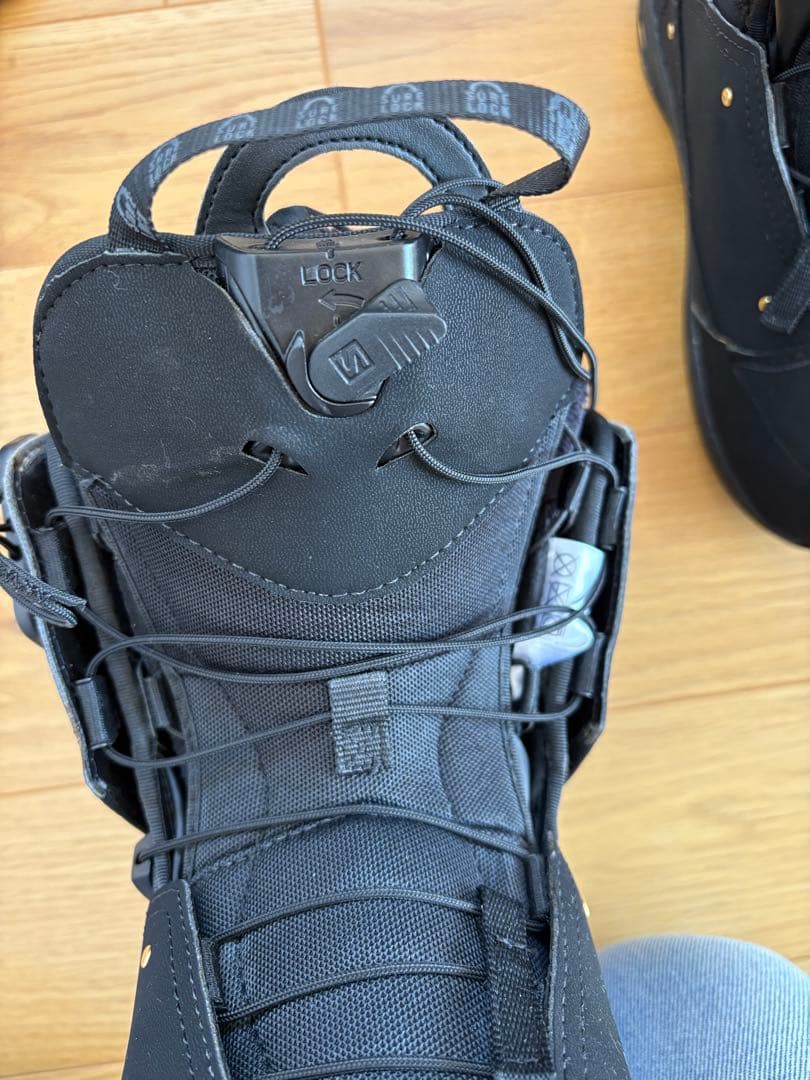 サロモン　スノーボードブーツ 女性用 ブラック　23.5