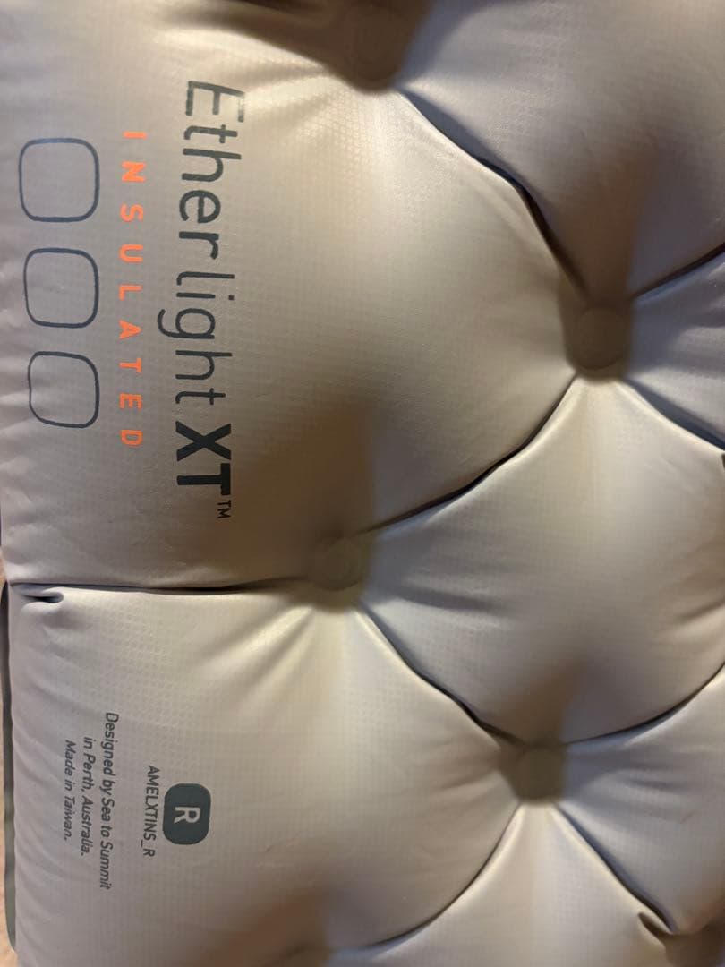 SEA TO SUMMITイーサーライトXTインサレーティッドマット レギュラー