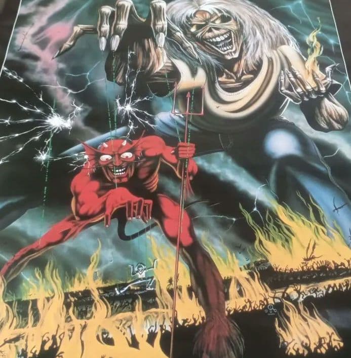 IRON MAIDEN ポスターThe Number of the Beast