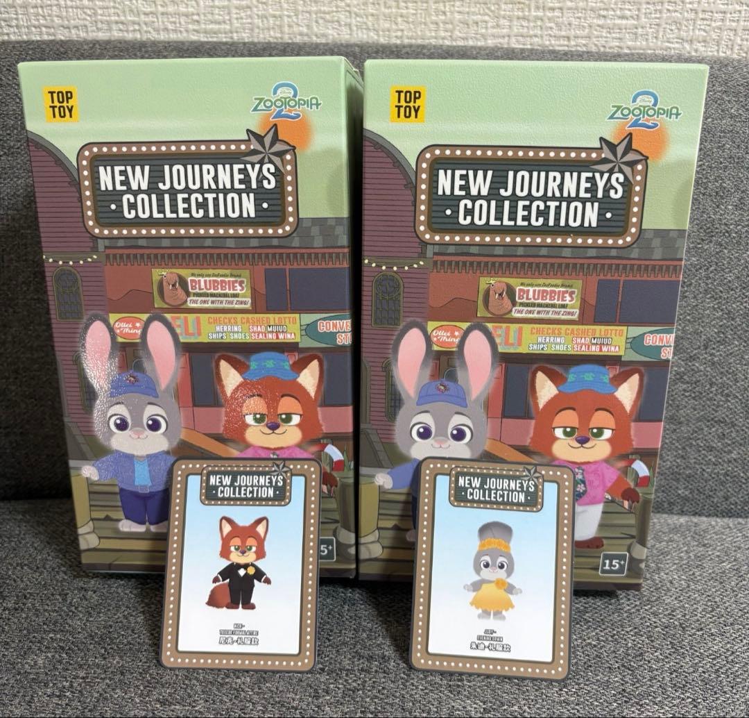 《即日発送》TOPTOY ズートピア2 マスコット ぬいぐるみ ニック＆ジュディ