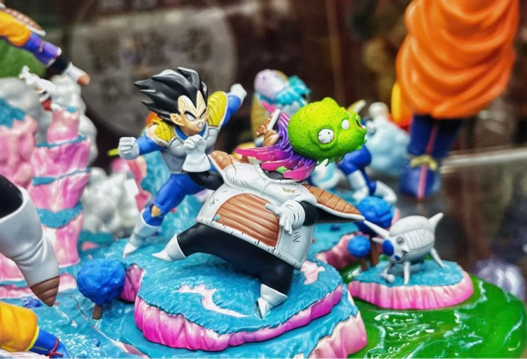 ドラゴンボール 孫悟空 ベジータ ギニュー特戦队 フィギュア ガレージキット