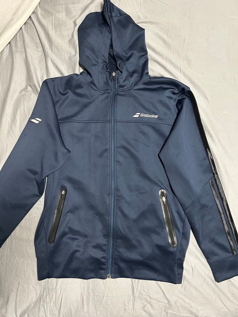 テニス ジャージ バボラ セットアップ 上下セット XLサイズ ネイビー