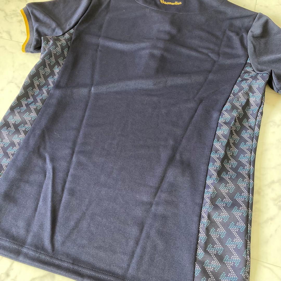 ⛳️美品レディースL レザレクションGM 半袖ポロシャツ 紺