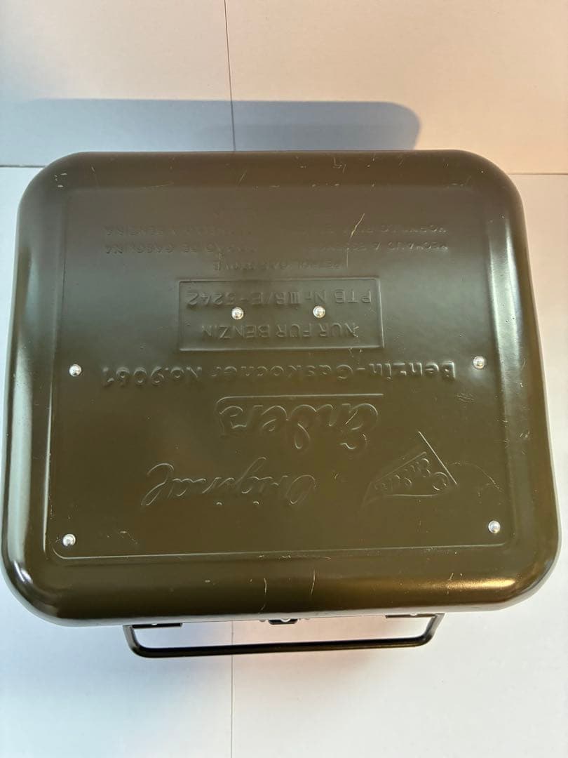 シングルバーナーコンロ 折りたたみ式 グレー