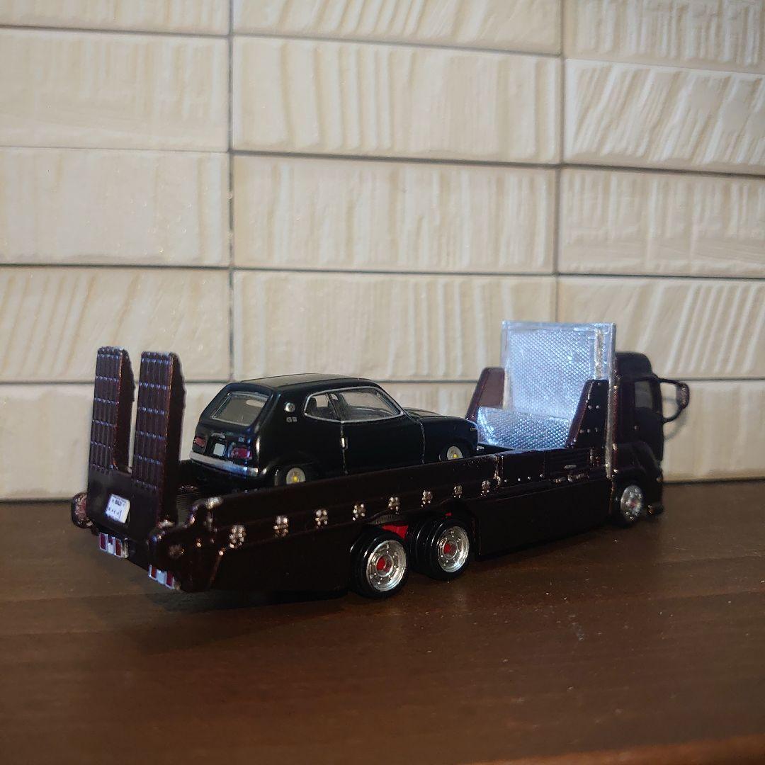 いすゞ　ギガ　積載車　デコトラ　トミカ 改‼️