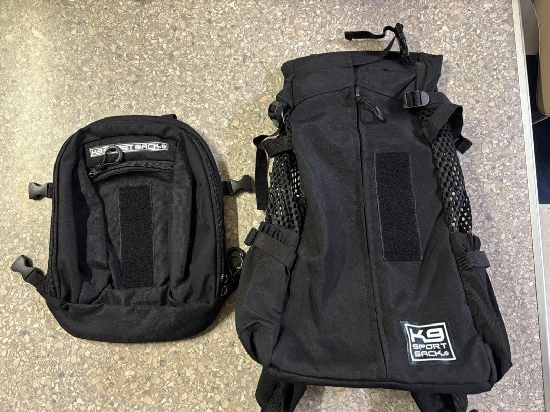 K9 Sport Sack Plus 2 Jet Black M 犬 リュック
