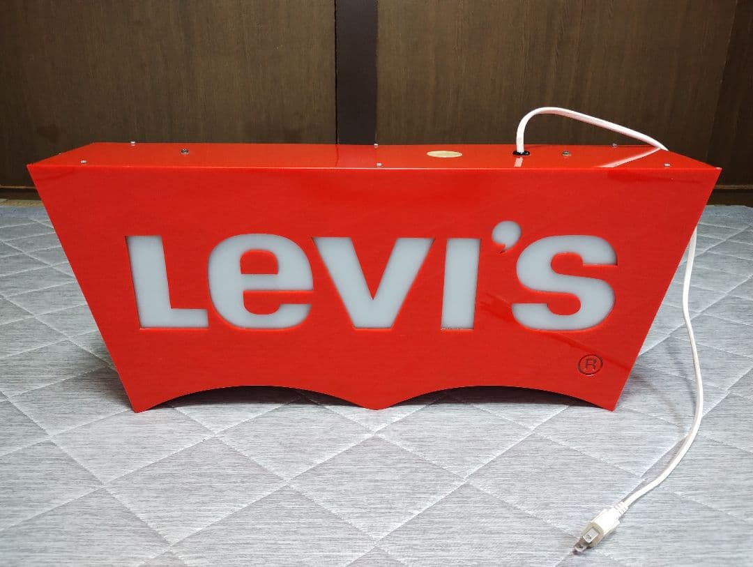 稲*葉様 Levi's 蛍光灯看板 非売品 レア