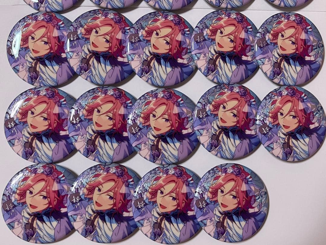 あんスタ 桜河こはく 招募缶バッジ 中国グッズ まとめ売り