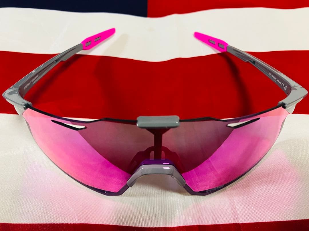 ワンハンドレッド サングラス hypercraft Purple 100%