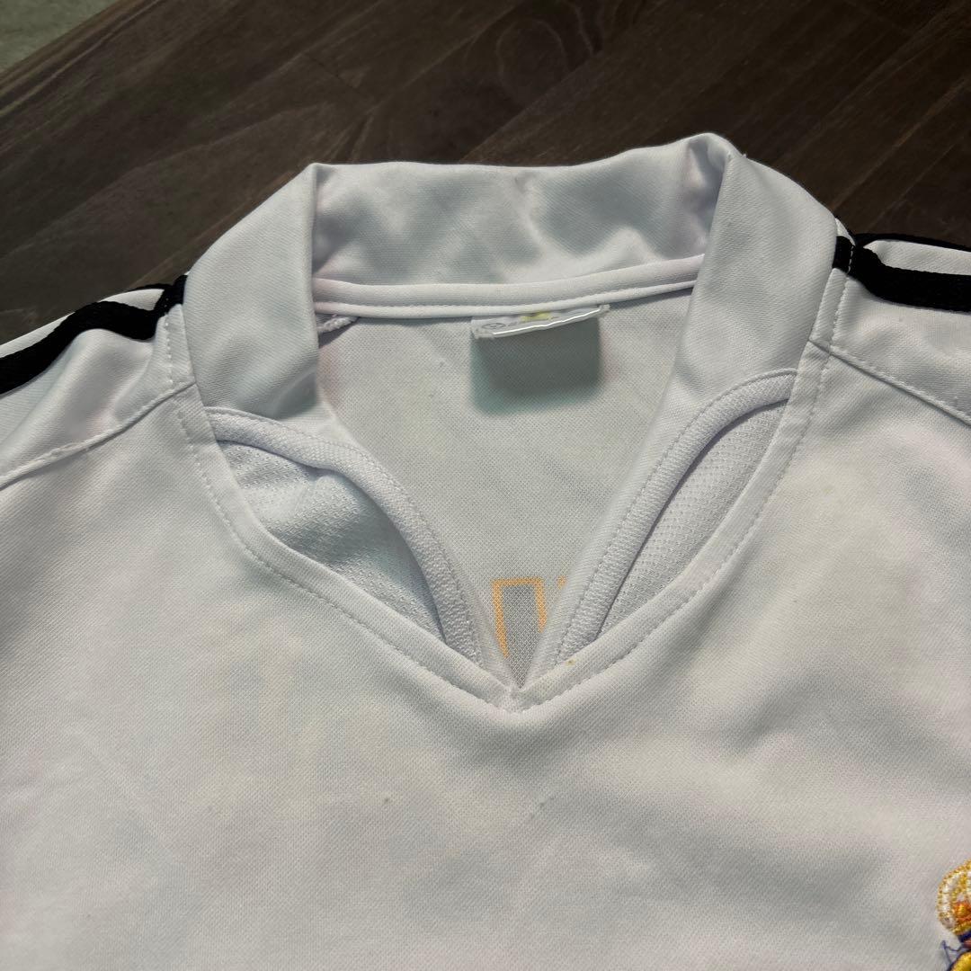 ★8SM2 レアルマドリード　ゲームシャツ　OWEN オーウェン　白　刺繍　古着