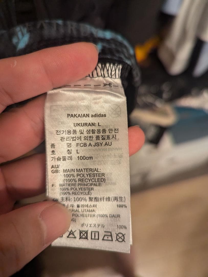 【新品未使用】FCバイエルン 24/25 アウェイ オーセンユニフォーム XL