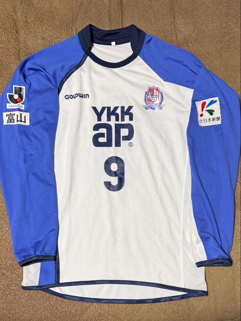 非売品カターレ富山選手着用ユニフォーム2009モデル