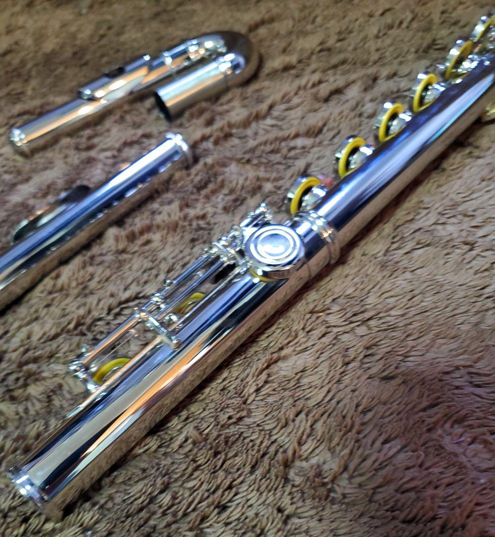 【ほぼ新品】JINXIN フルート U字 頭部管　セット
