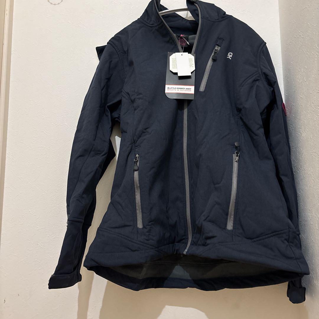 XLサイズ ジャケット スキージャケット フード取り外し フリース裏地 撥水加工