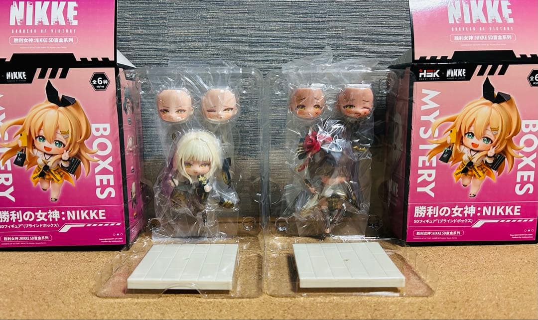 勝利の女神NIKKE SDフィギュア　ブラン、ノワール　ニケ