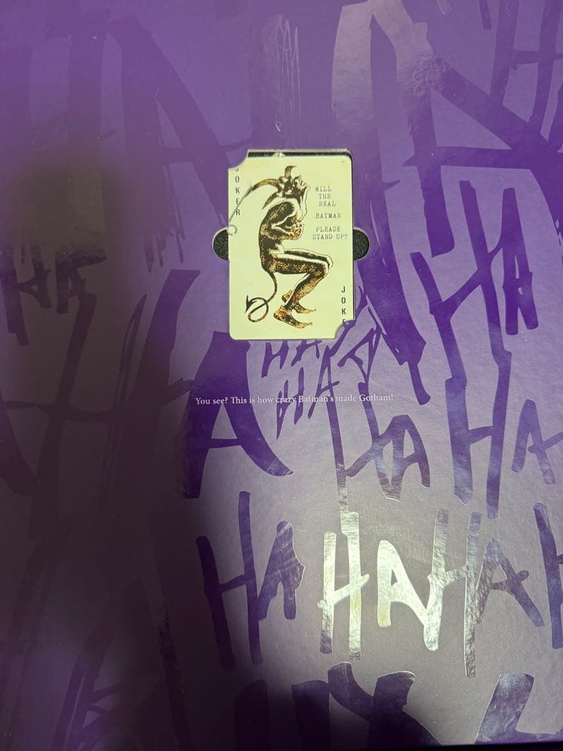 ホットトイズ　ジョーカー　フィギュア　ダークナイト　ジョーカー2.0 アメコミ