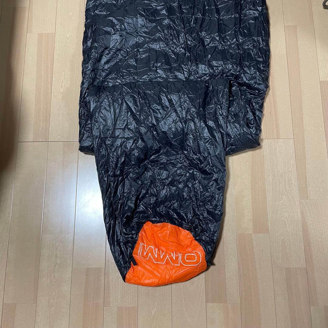 【美品】OMM シュラフ マウンテンレイド1.6 プリマロフト