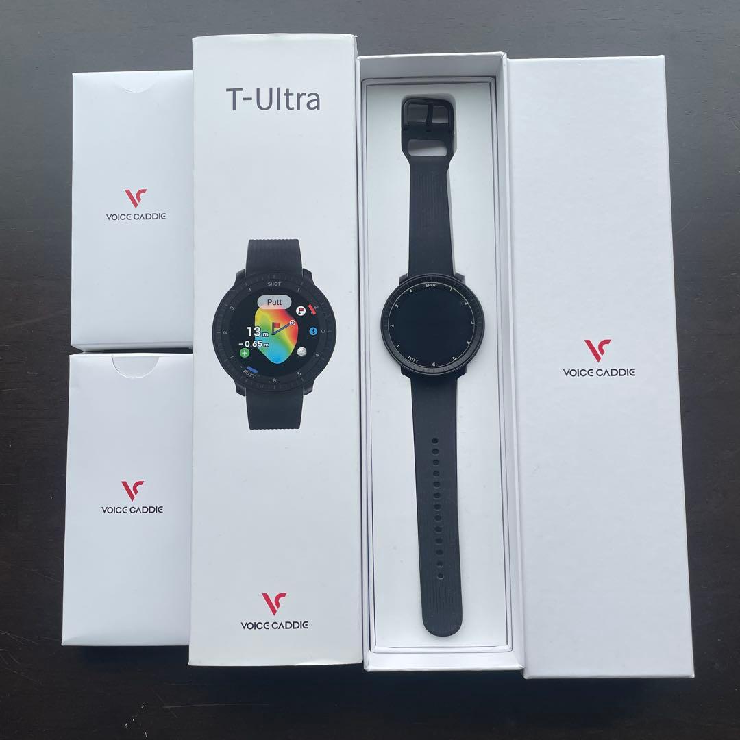 VOICE CADDIE T-Ultra ブラック黒 美品。