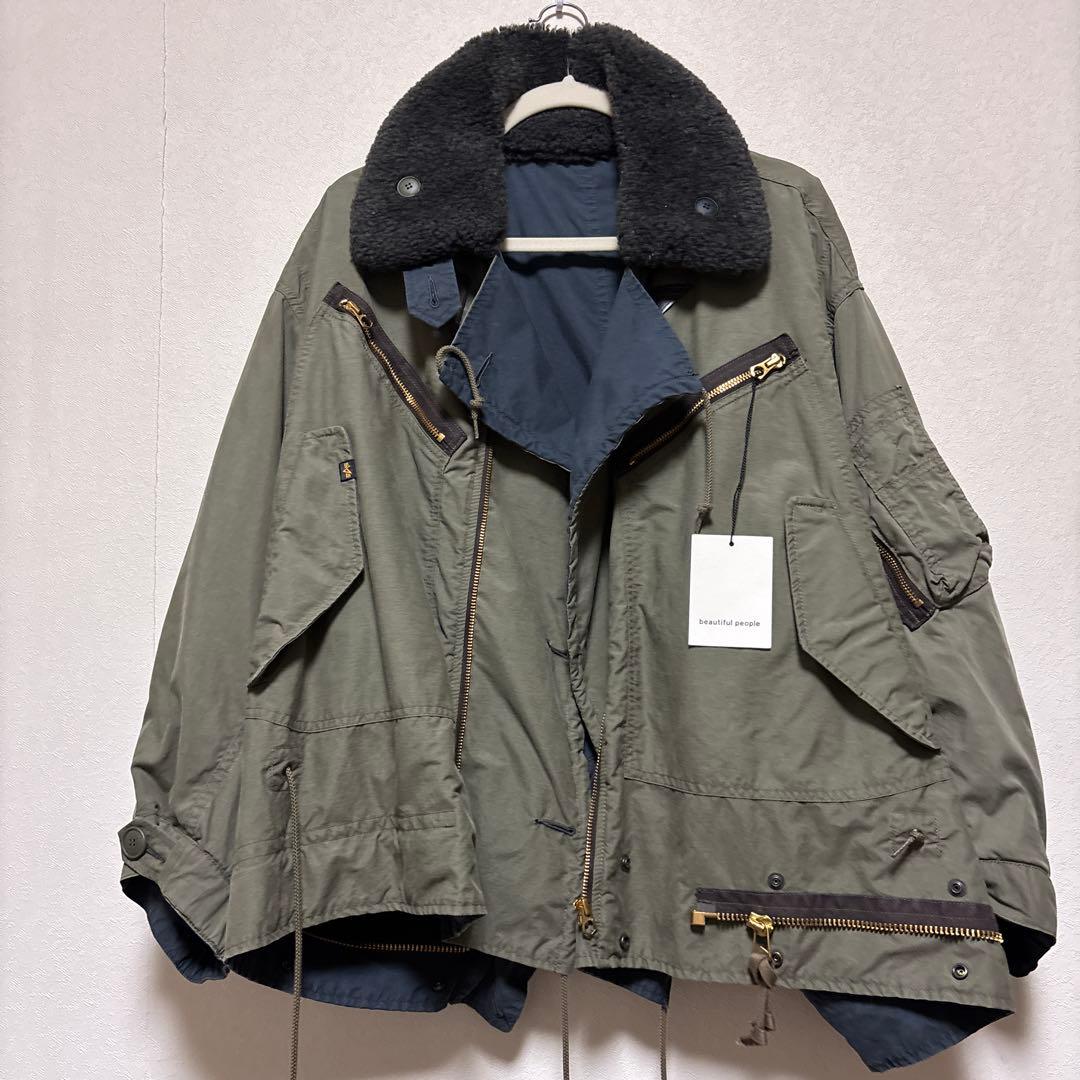 ALPHA beautifulpeopleビューティフルピープルモッズコート36