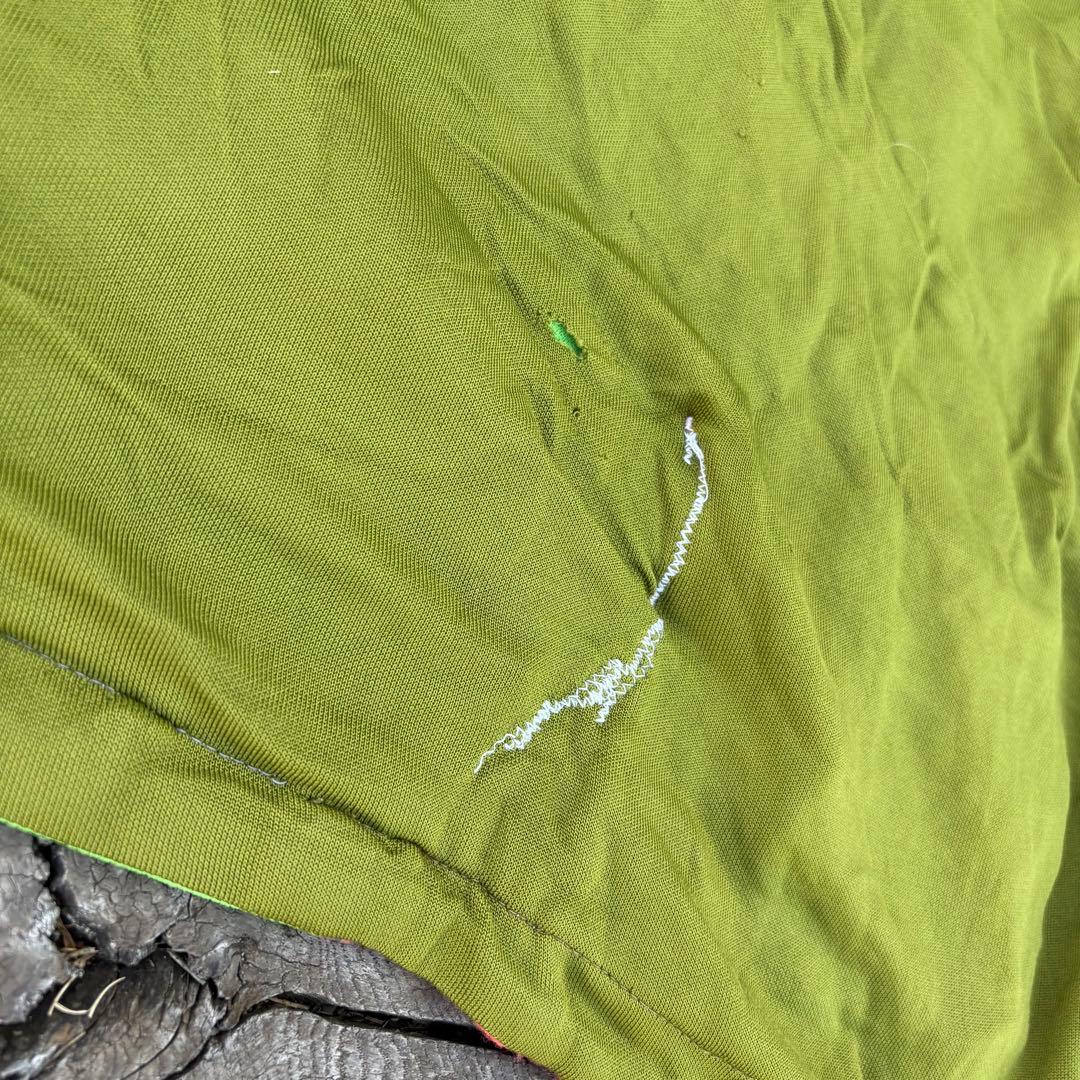 【USA vintage】サイケデリック パッチワーク キルト 布 生地