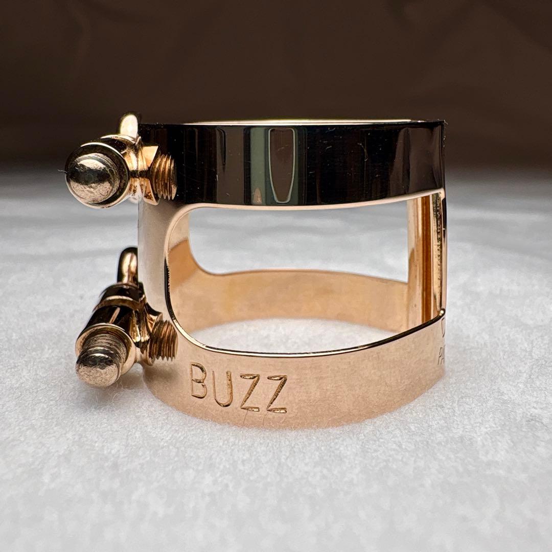 BUZZ B♭クラリネット リガチャー ピンクゴールド PGP R