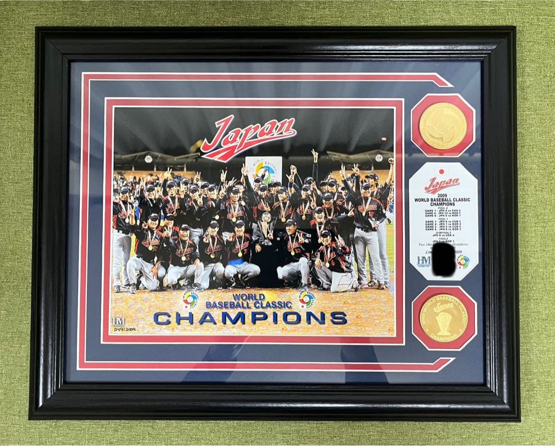 The Highland Mint WBC2009 チャンピオンパネル