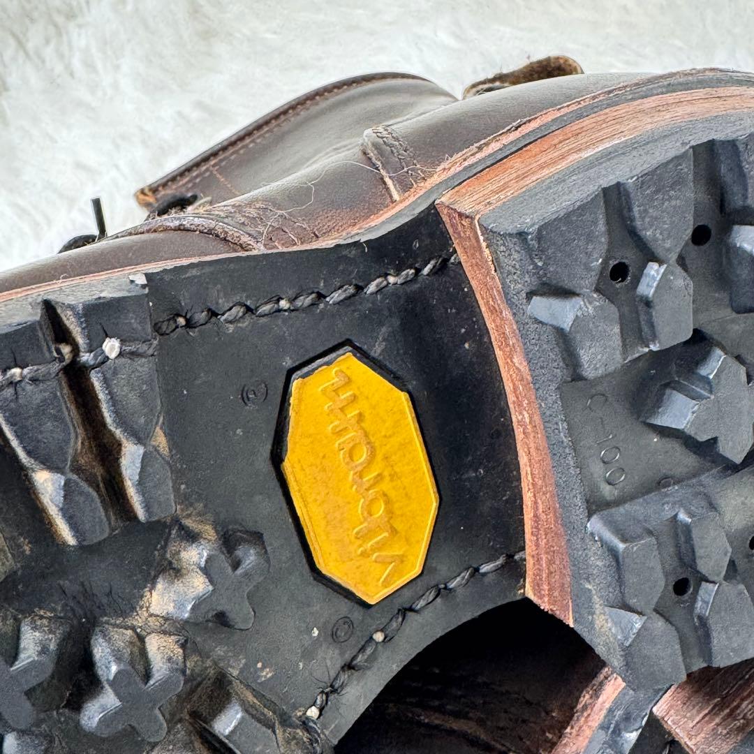 【希少・USA製】FRYE フライ ロガーブーツ 6M（24cm）ビブラムソール