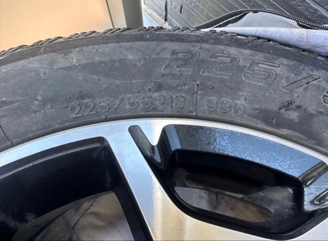 ※更に値下フォレスター純正ホイール4本セット 225/55R18 18インチ