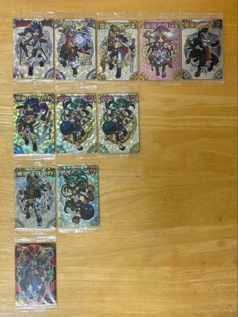 神羅万象チョコ　まとめ売り　第一章　第二章　第三章　王我羅旋の章　ゼクス　初期